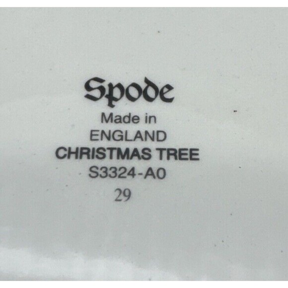 Spode Christmas Tree Plate Annual Collector 2001 Welcome To The New Millennium - Picture 5 of 7